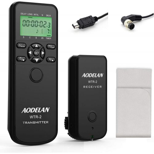  AODELAN Wireless Camera Shutter Remote Release Control for Nikon D850, D810, D5200, D3100, D5000, D7200, D600, D610, D750, D3200, D3300 Cameras