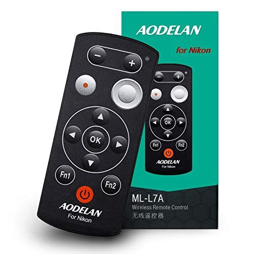  AODELAN Camera Wireless Shutter Release Remote Control for Nikon COOLPIX P1000 P950 B600 A1000 Z50 Z fc, Replaces Nikon ML-L7