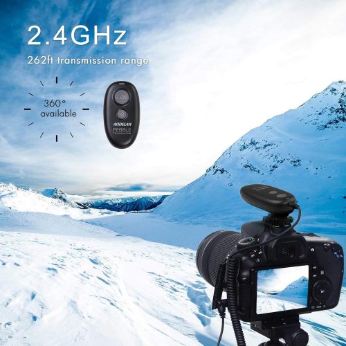  AODELAN Camera Wireless Shutter Release Remote Control for Nikon D850,D810,D700, D500, D4, D5, D4s, D3100, D5000, D7200, D600, D610, D750, D3200, D3300 Replace MC-DC2 and MC-30A