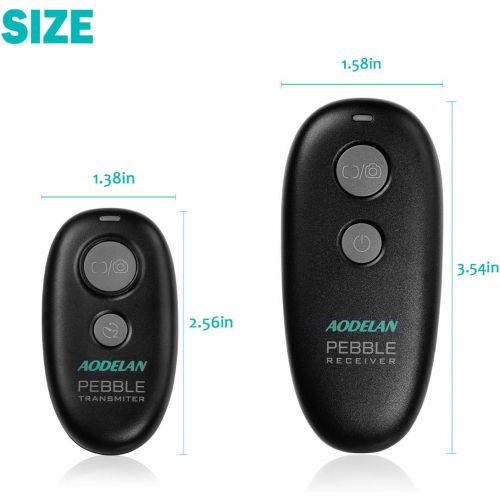  AODELAN Wireless Shutter Release Remote Control for Nikon D750, D5300, D5600, D7200, D7500, Z6, Z7, D800, D850, Coolpix P1000