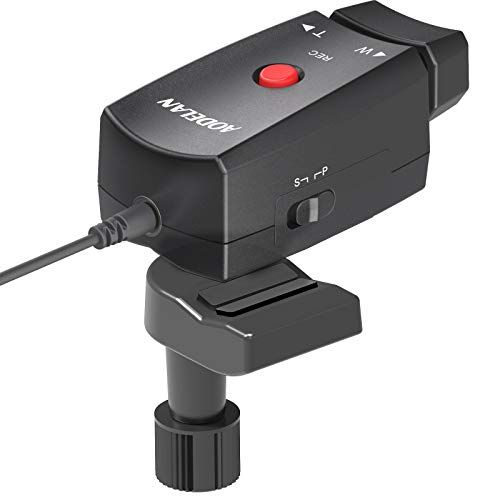  AODELAN Lanc Camcorder Zoom Controller - Video Camera Zoom and Video Recording Remote Control with 2.5mm Jack Cable for Sony 190P 150P 198P VX2000E Canon Panasonic Camera