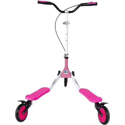 [아마존 핫딜]  [아마존핫딜]AODI Swing Scooter 3 Wheels Adjustable Foldable Drifting Wiggle Scooter with 3-Wheeled Self Propelling for Boys and Girls Age 7 Years Old and Up