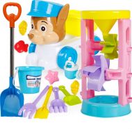 AODLK Beach Sand Toys for Children 13PCS Soft Plastic Kids Beach Toys with Bucket Shovels Watering Can Bathroom Baby Shower Toys Assorted Colors Sand Box Set Kit