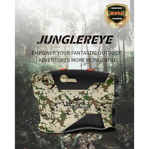  AOFAR Range Finder for Hunting Archery, 800/1000 Yards with Angle and Horizontal Distance, Shooting Wild Rangefinder, Range, Scan, Speed Mode, Free Battery Gift Package, Waterproof