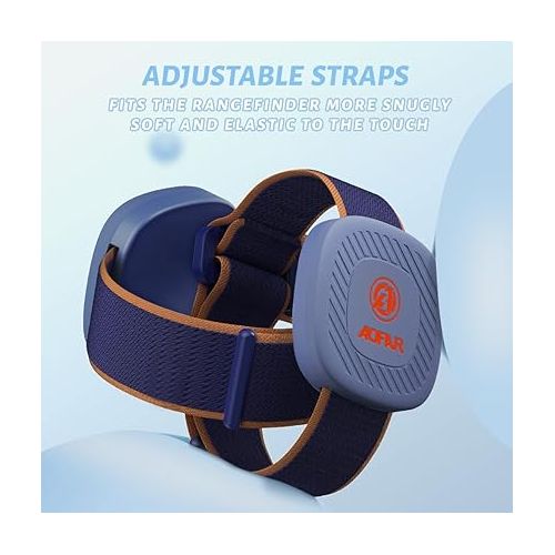  AOFAR Magnetic Golf Rangefinder Holder Mount Strap, Strong Magnet, Adjustable Range Finder Mount/Holder/Strap/Band, Attaches to Golf Cart Rails/Frames and Golf Clubs