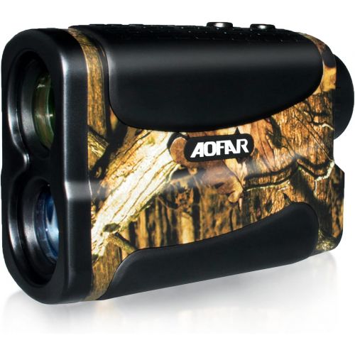  AOFAR Hunting Archery Range Finder HX-700N 700 Yards Waterproof Rangefinder for Bow Hunting with Range Scan Fog and Speed Mode, Free Battery, Carrying Case