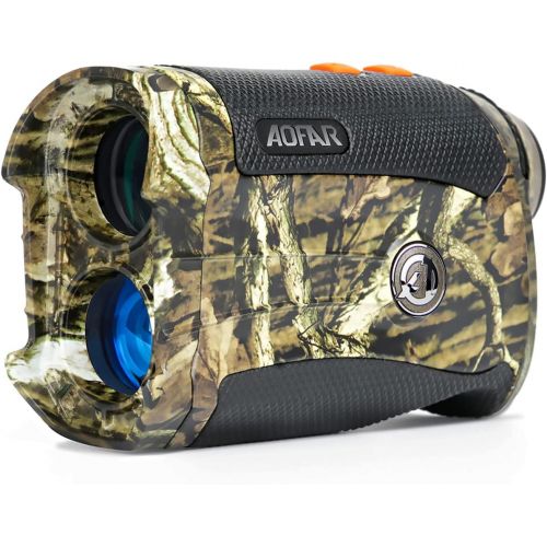  AOFAR Range Finder for Hunting Archery HX-1200T 1200 Yards Shooting Wild Waterproof Coma Rangefinder, 6X 25mm, Range and Bow Mode, Free Battery Gift Package