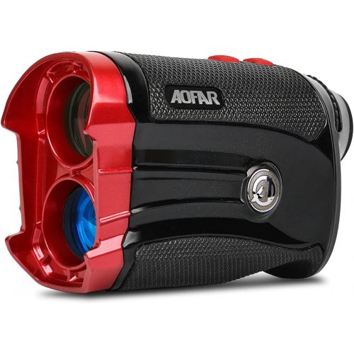  [아마존베스트]AOFAR GX-2S Golf Rangefinder Slope on/Off, Flag-Lock with Vibration, 600 Yards Range Finder, 6X 25mm Waterproof, Carrying Case, Free Battery, Gift Packaging