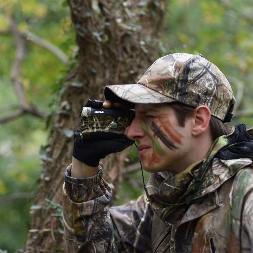  AOFAR Range Finder for Hunting Archery H2 1000 Yards Shooting Wild Waterproof Coma Rangefinder, 6X 25mm, Range and Bow Mode, Free Battery Gift Package
