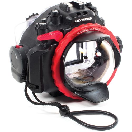  AOI DLP-01 Underwater Glass Dome Port for Panasonic 8mm Fisheye Lens in Olympus OM-D Housings