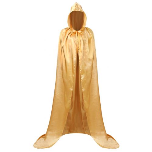  AOLAIYAOQU Unisex Tunic Vampire Hooded Cloak Wicca Robe Medieval Witchcraft Cape Cosplay Cloak Halloween