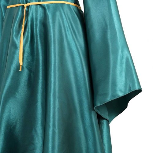  AOLAIYAOQU Womens Medieval Renaissance Dress Halloween Cosplay Costumes Victorian Irish Retro Gown Long Dress