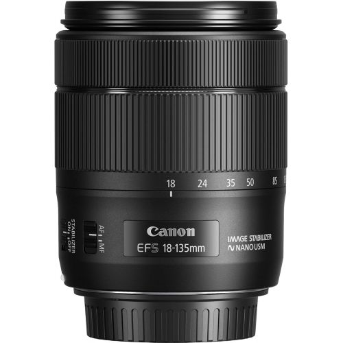  AOM Canon EF-S 18-135mm f3.5-5.6 IS Nano USM Lens + 3 Piece Filter Set + 4 Piece Close Up Macro Filters + Lens Cleaning Pen + Pro Accessory Bundle - 18-135mm IS Nano USM - Internation