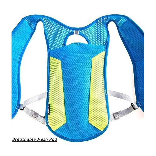  AONIJIE Running Hydration Vest Backpack for Women and Men Lightweight Trail Running Backpack 5.5L Rose Red