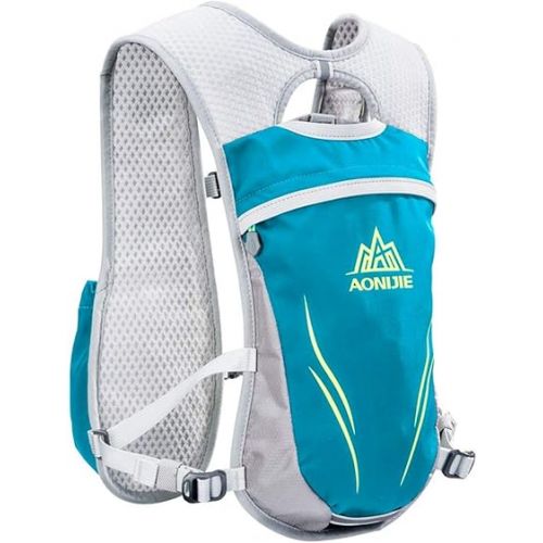  AONIJIE Running Hydration Vest Backpack for Women and Men Lightweight Trail Running Backpack 5.5L Mint Green