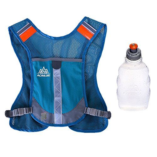  AONIJIE Lovtour Unisex Premium Reflective Vest for Running Cycling Clothes for Women Men Safety Gear with Reflective High Visibility for Outdoor Sport Cycling and Running or Marath