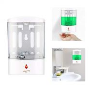 AOZBZ Automatic Soap Dispenser, Touchless Wall Mounted Liquid Soap Dispenser, Hands-Free Motion Sensor for Kitchen Bathroom Hotel (1L)