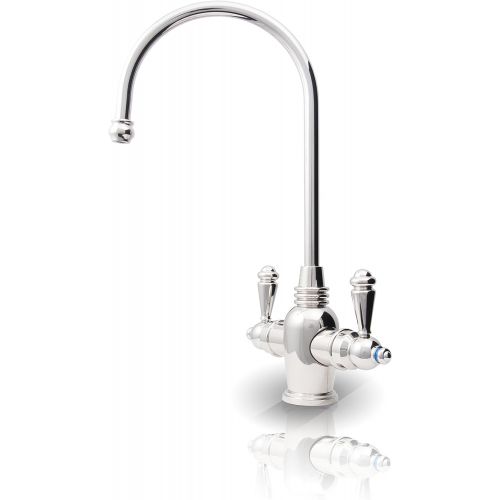  APEC Water Systems FAUCET-HC-ARL-NP Instant Hot and Cold Reverse Osmosis Drinking Water Dispenser Faucet Brushed Nickel
