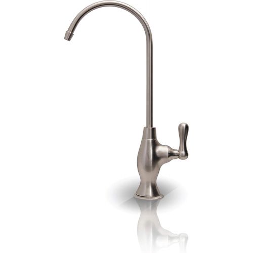  APEC Water Systems FAUCET-CD-COKE-NP Kitchen Drinking Water Designer Faucet for Reverse Osmosis and Water Filtration Systems, Non-Air Gap Lead-Free, Brushed Nickel