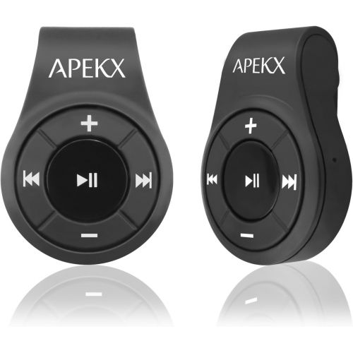  [아마존베스트]APEKX Clip Bluetooth Audio Adapter for Headphones, Headset, Speaker, Wireless Receiver with MIC for Hands-Free Call and Music