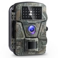 【Upgraded】Victure Trail Camera 1080P 12MP Wildlife Camera Motion Activated Night Vision 20m with 2.4 LCD Display IP66 Waterproof Design for Wildlife Hunting and Home Security