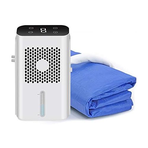  [아마존베스트]APENCHREN Air Conditioning Cooling Mattress/Cooling Cushion, Air Conditioning Fan, Cooling Water Circuit - for Summerhouses and Offices (Single/Double), Blue-160 x 70 cm (Blue)