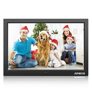 Digital Photo Frame, APESIN 15.4 inch 1440 x 900 Pixels HD Screen(Black)