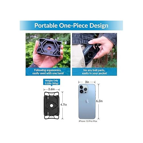  APEXEL Telescope Phone Adapter, Binocular Photo Adapter for Android & iPhone, Phone Holder Mount for Telescope, Monocular, Binocular, Microscope, Spotting Scope. (Including Bluetooth Shutter Remote)