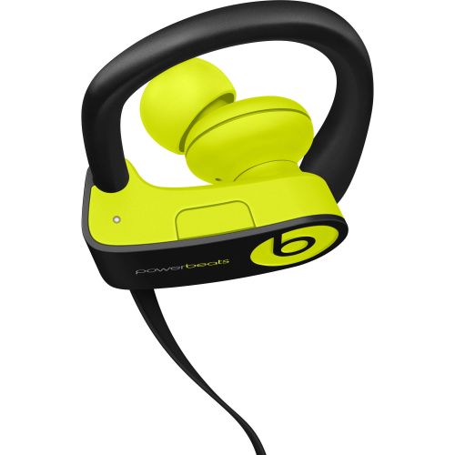 애플 Refurbished Apple Beats Powerbeats3 Wireless Shock Yellow In Ear Headphones MNN02LLA