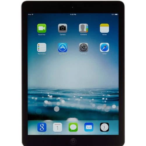 애플 Refurbished Apple 16GB iPad Air with WiFi 9.7 Touchscreen Tablet Featuring iOS 9 Operating System