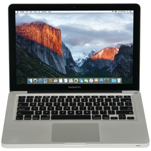 애플 Refurbished Apple Silver 13.3 MD101LL/A MacBook Pro with Intel Core i5 Processor, 4GB Memory, 500GB Hard Drive and Mac OS X 10.11 El Capitan