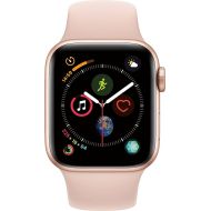 Apple Watch Series 4 (GPS + Cellular, 40MM) - Gold Aluminum Case with Pink Sand Sport Loop Band (Renewed)