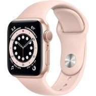 Apple Watch Series 6 (GPS + Cellular, 40mm) - Gold Aluminum Case with Pink Sand Sport Band (Renewed)