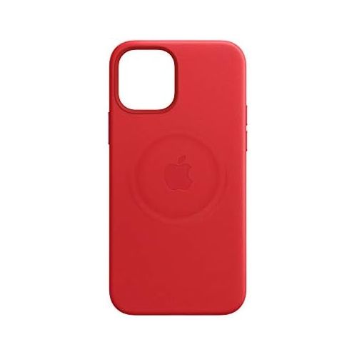 애플 [아마존베스트]Apple Leather Case with MagSafe (for iPhone 12, 12 Pro) - (PRODUCT)RED