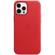 [아마존베스트]Apple Leather Case with MagSafe (for iPhone 12 Pro Max) - (PRODUCT)RED