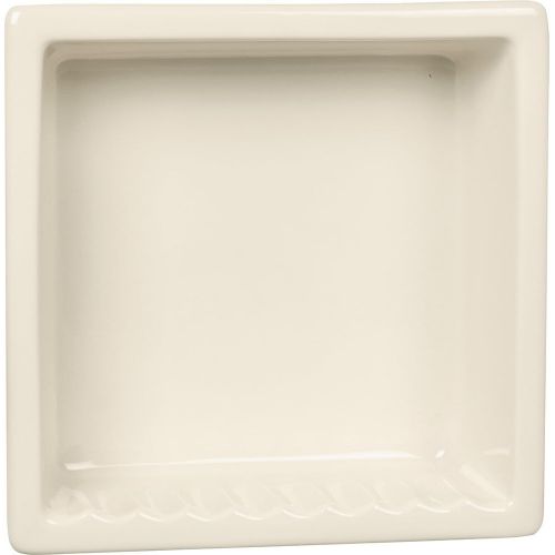 애플 Apple Creek Ceramic Fixtures Shower Niche Compartment, Single, White