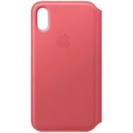 Apple Folio Case for iPhone XS - Peony Pink