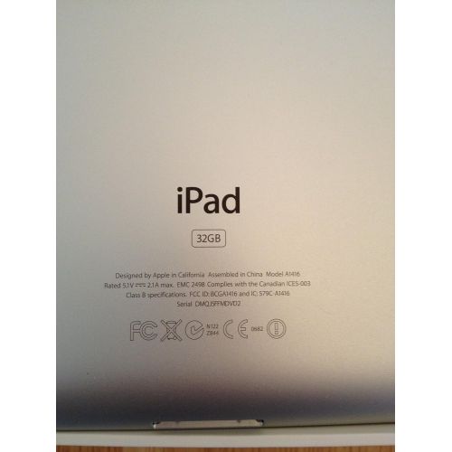 애플 Apple iPad with Wi-Fi 32GB - White (3rd generation)