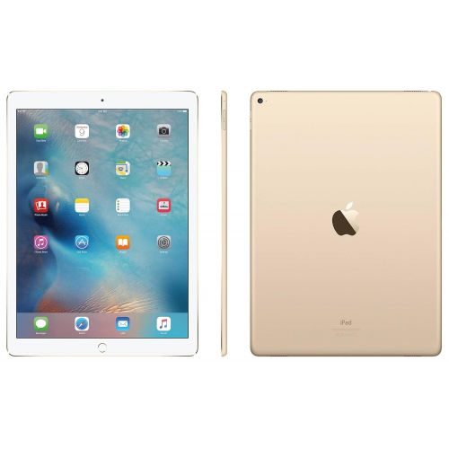 애플 Apple iPad Pro 12.9-Inch 256GB Factory Unlocked Gold (2nd Generation, Wi-Fi + Cellular 4G LTE, Apple SIM Card) Mid 2017