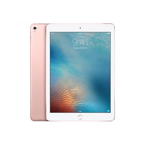 애플 Apple iPad Pro 9.7-inch Wi-Fi plus Cellular, 128GB, Rose Gold (Year: 2016)