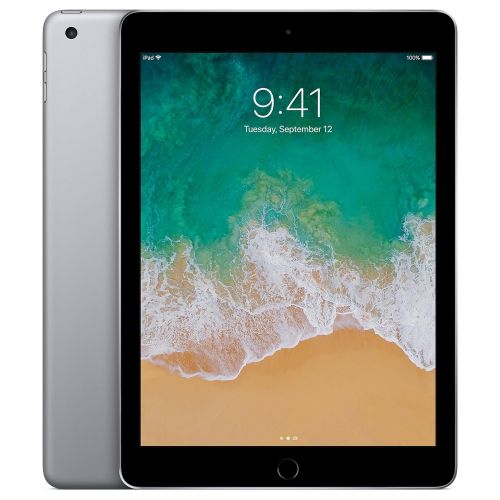 애플 Apple iPad (5th Generation) Wi-Fi, 128GB - Space Gray (Refurbished)