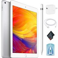 Apple 9.7 inch iPad 128GB (Wi-Fi Only)(Early 2018) Silver + Apple Pencil Combo