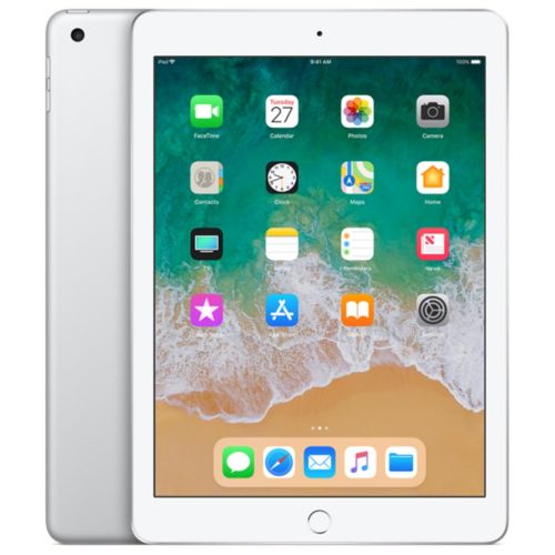 애플 Apple 9.7 iPad (6th Generation, 128GB, Wi-Fi Only, Silver)