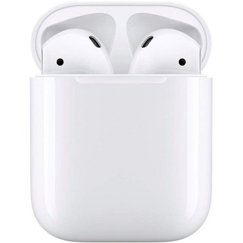 애플 Apple MMEF2AMA AirPods Wireless Bluetooth Headset for iPhones with iOS 10 or Later White - (Refurbished)