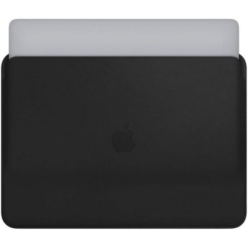 애플 Apple Leather Sleeve (for MacBook Pro 13-inch Laptop)  Black