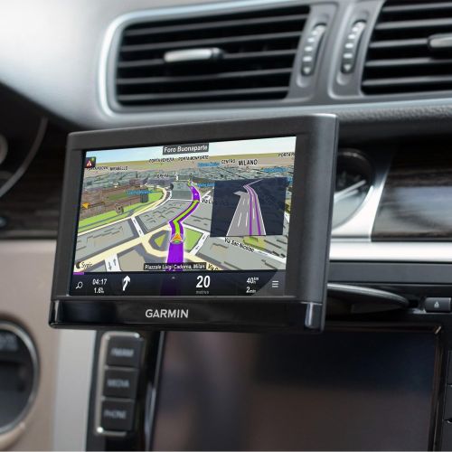  [아마존베스트]GPS Mount, APPS2Car CD Slot GPS Mount GPS Holder Base Compatible with Garmin Nuvi Serie 3.5-7 inches Sat Nav CD Player Mount