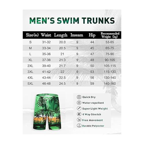 APTRO Men's Swim Trunks 9