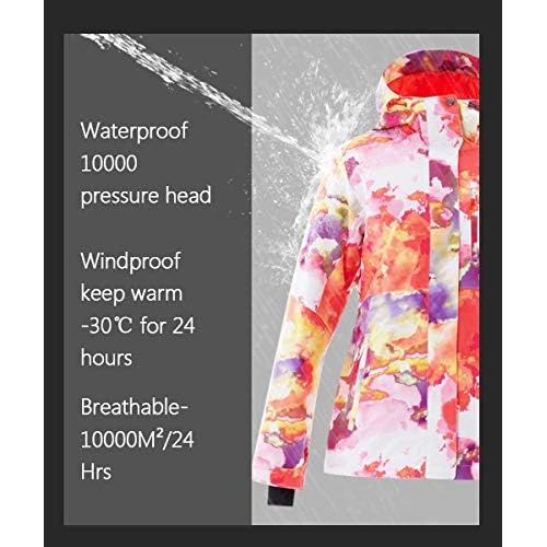  APTRO Womens Outdoor Mountain Windproof Ski Snowboarding Jacket Waterproof Rain Jacket