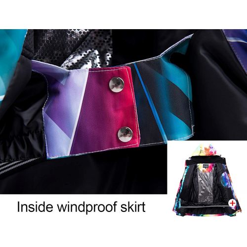  APTRO Womens Outdoor Mountain Windproof Ski Snowboarding Jacket Waterproof Rain Jacket