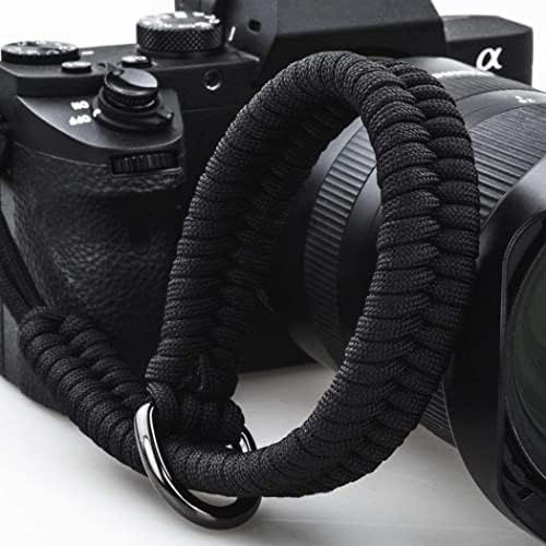  [아마존베스트]HAI BEN Camera Wrist Strap with Safer Connector for Nikon Canon Sony Panasonic Fujifilm Olympus DSLR Mirrorless, Adjustable Paracord Camera Wrist Lanyard, Quick Release Camera Hand Strap (